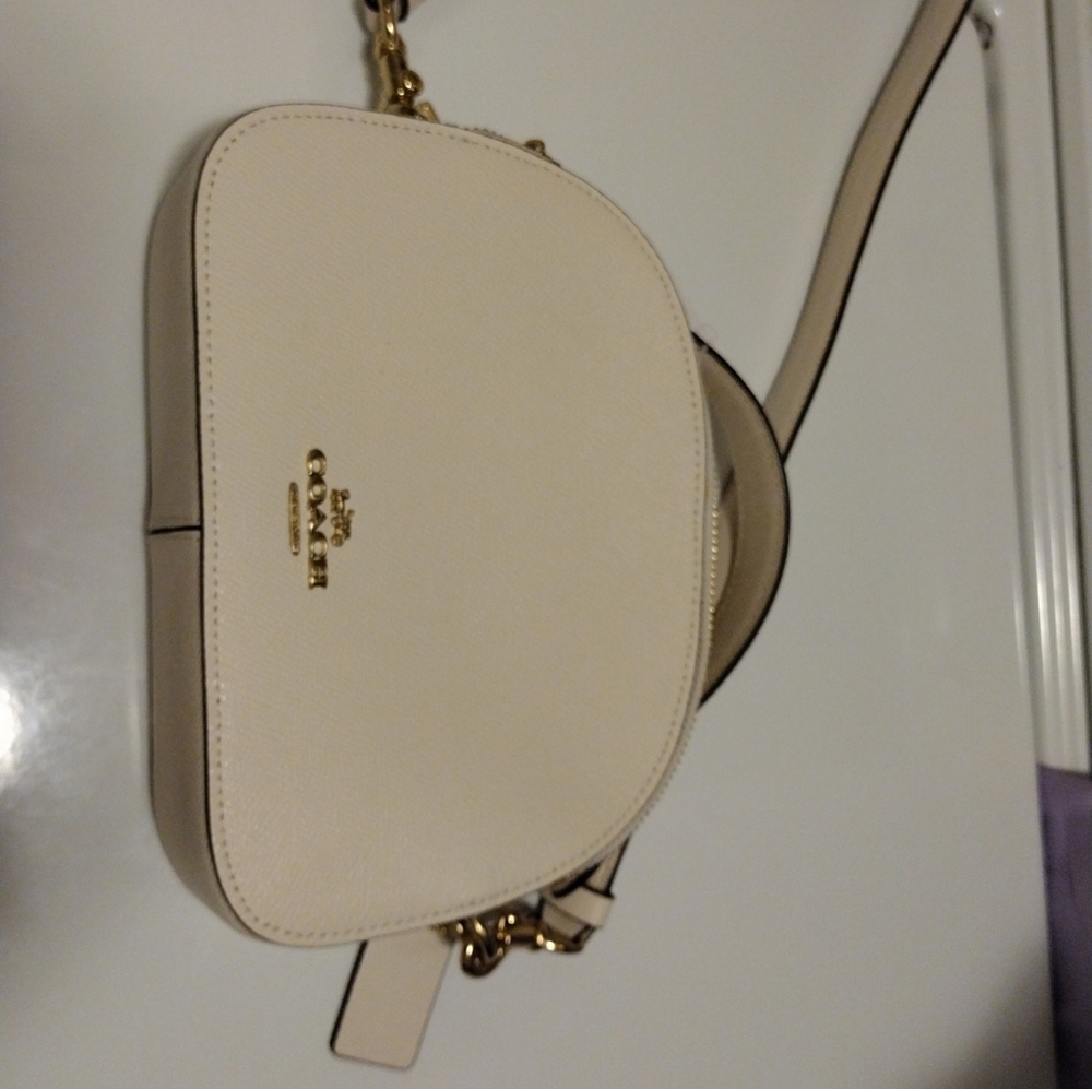 Coach White Crossbody Bag RELIST
